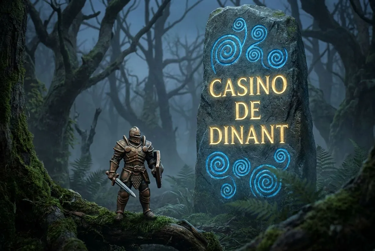 registreer je account bij Casino de Dinant